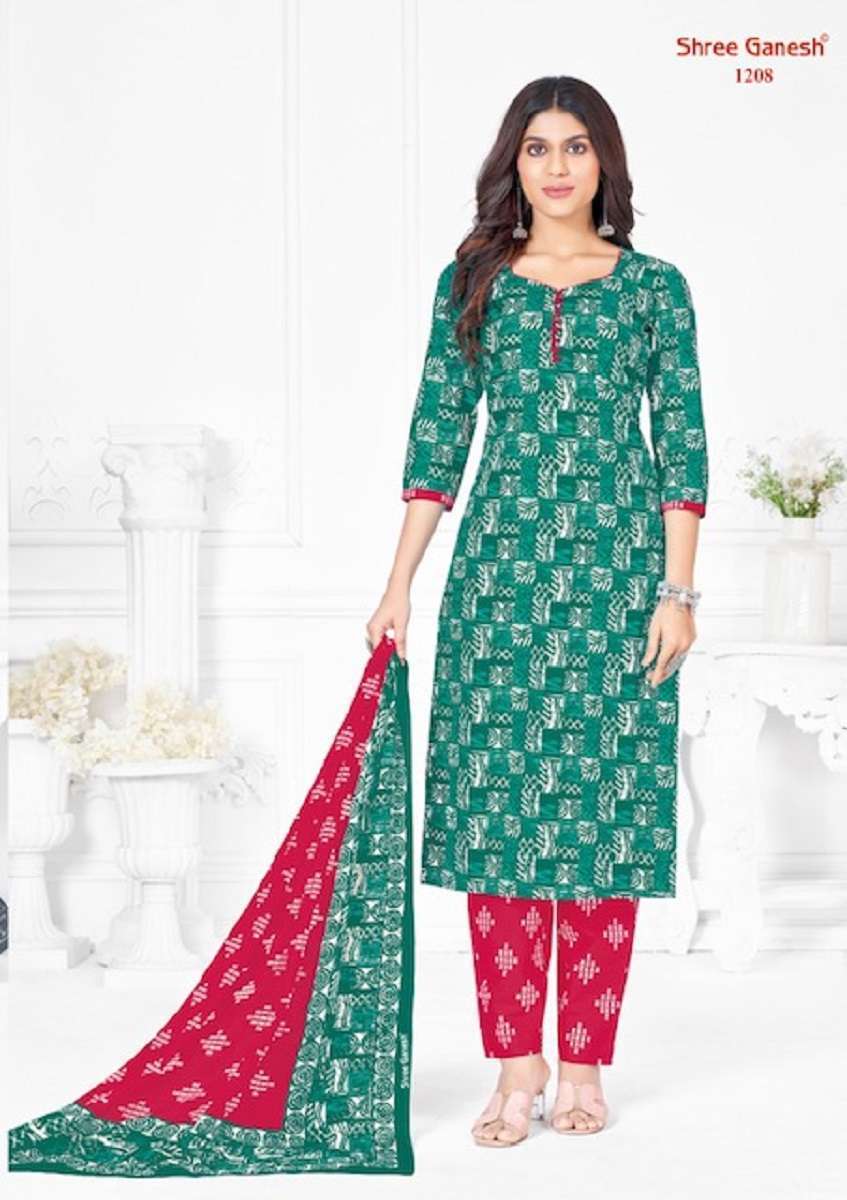Shree Ganesh Batic Vol-2 Cotton Dress Material Wholesale market in surat