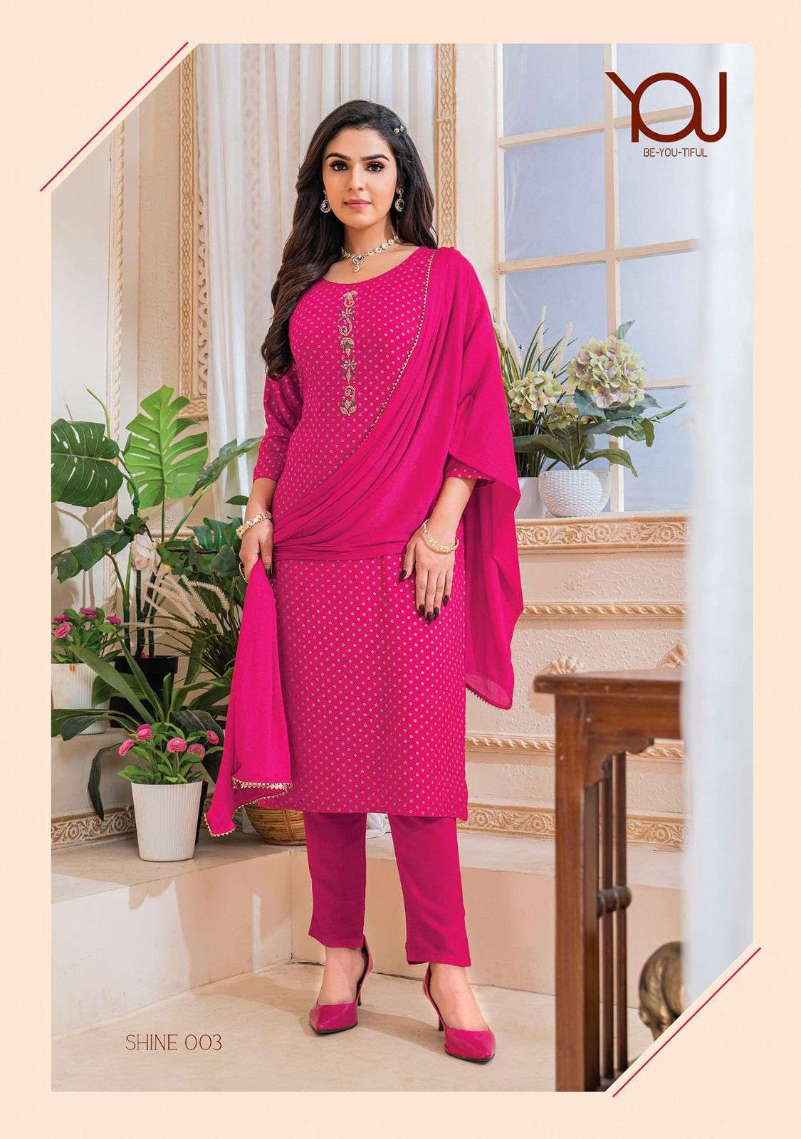 Wanna Shine Kurti Pant Dupatta Wolesale SURAT