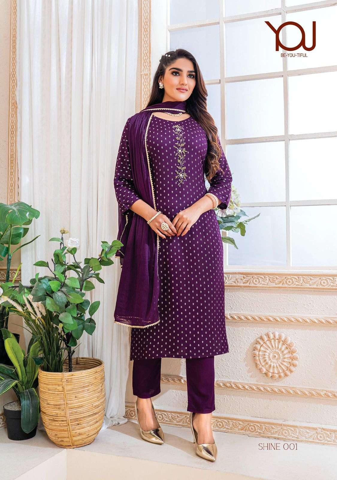 Wanna Shine Kurti Pant Dupatta Wolesale SURAT