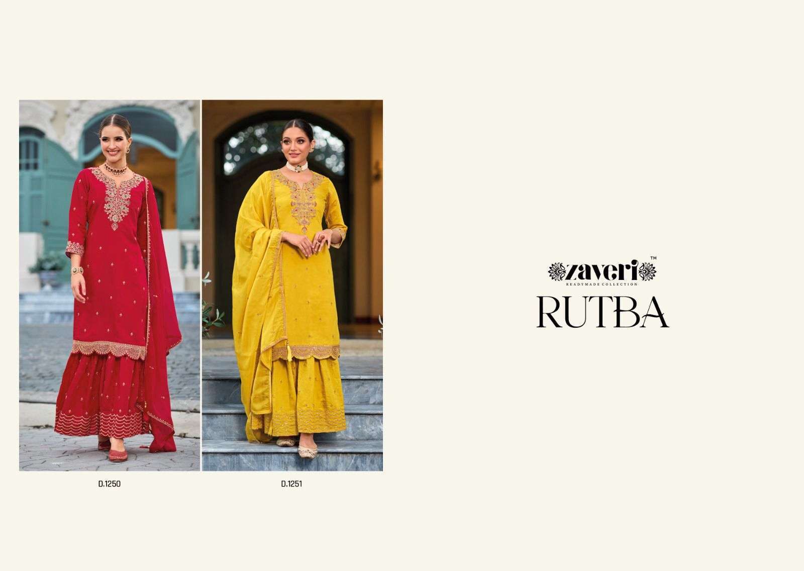 Zaveri Rutba Roman Silk Kurti Wholesale INDIA