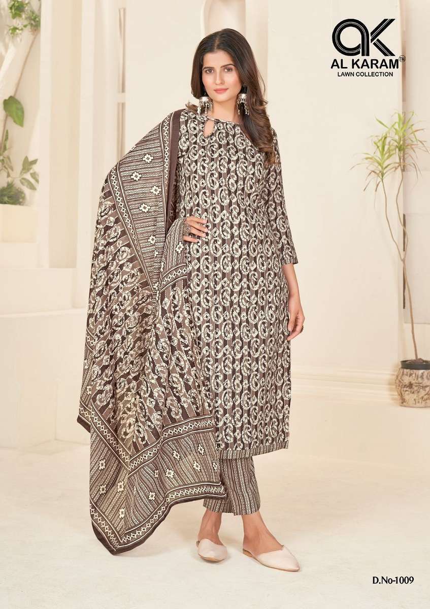 Al Karam Jaipuri Queen – Dress Material India Online collection in india
