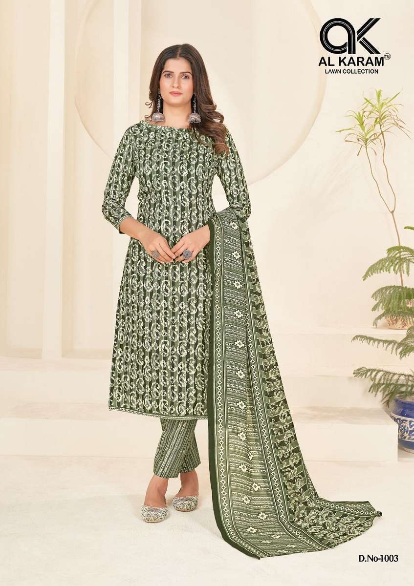 Al Karam Jaipuri Queen – Dress Material India Online collection in india