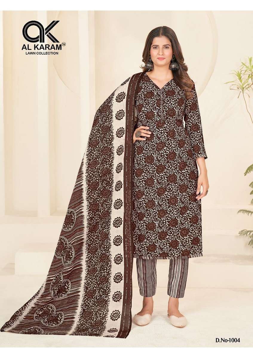 Al Karam Jaipuri Queen – Dress Material India Online collection in india