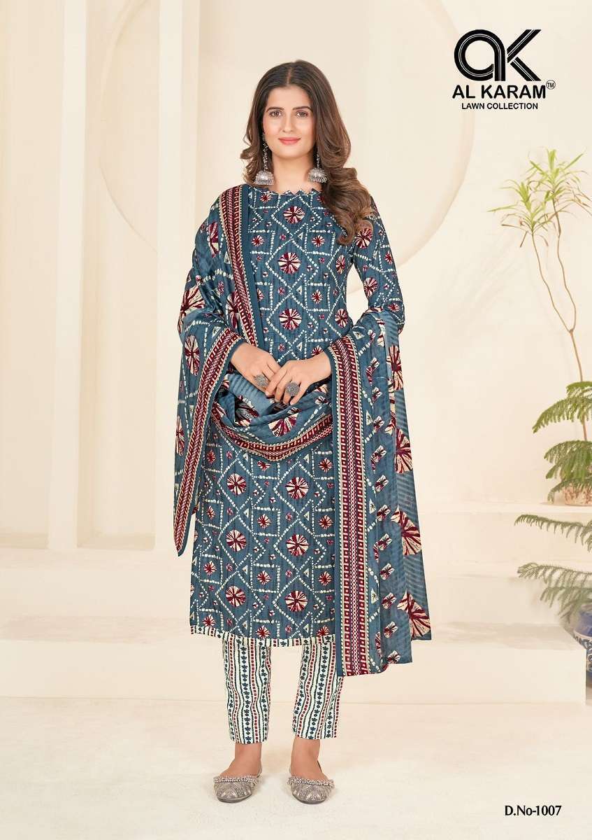 Al Karam Jaipuri Queen – Dress Material India Online collection in india