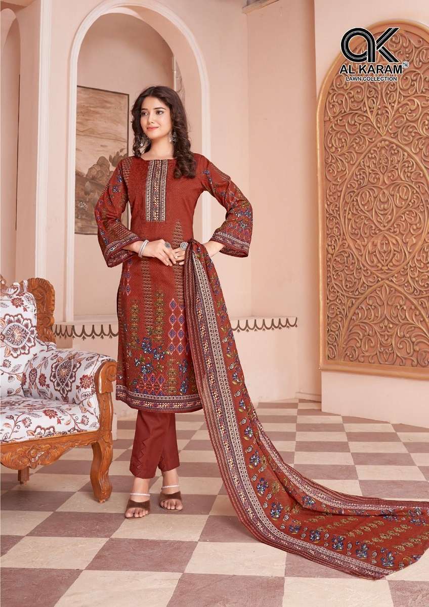 Al Karam Jasmine Vol-3 -Dress Material -Wholesale Kurti Collection in india