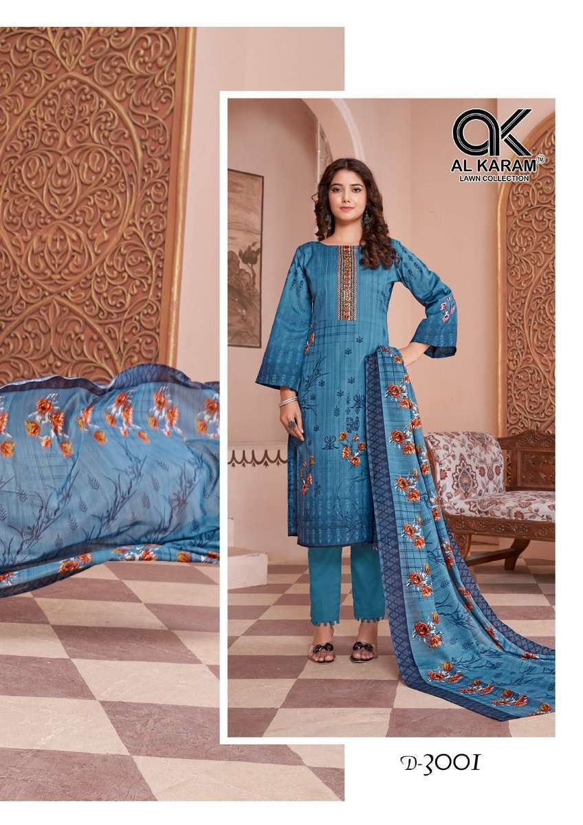 Al Karam Jasmine Vol-3 -Dress Material -Wholesale Kurti Collection in india