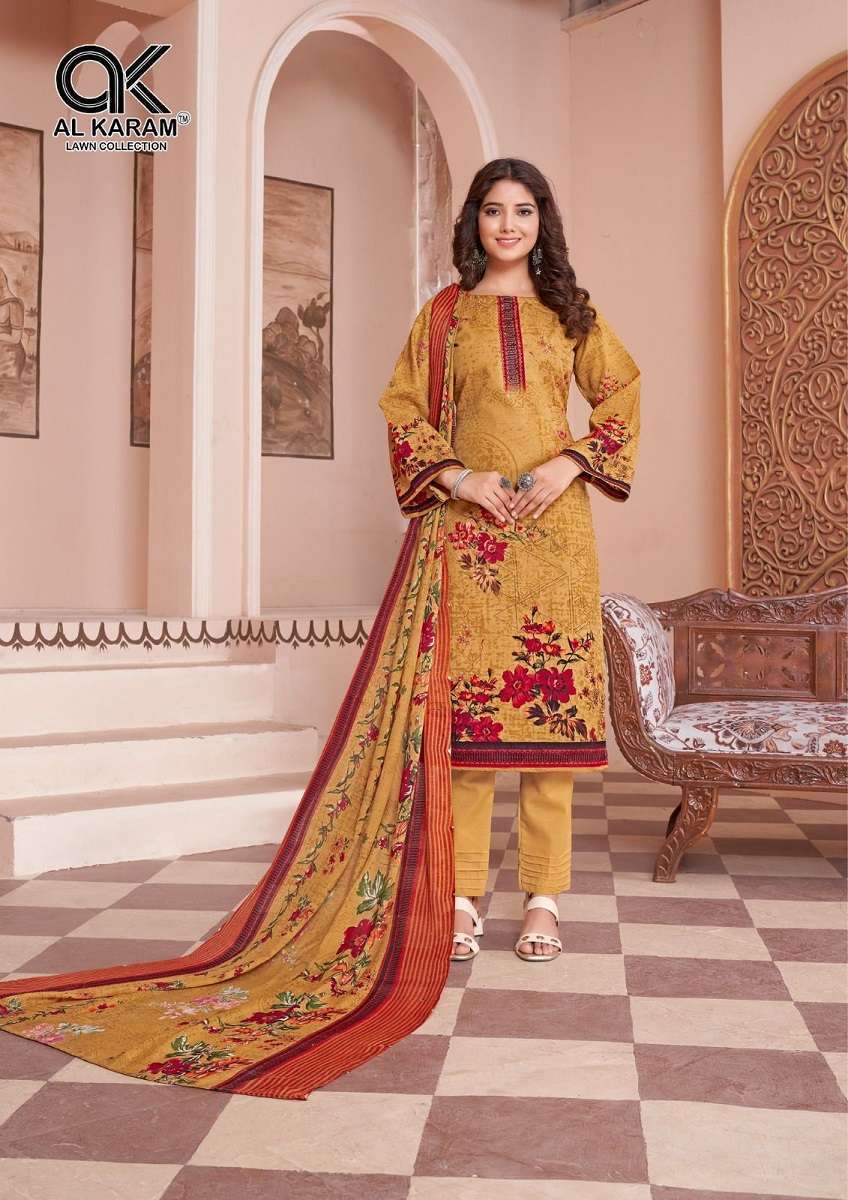 Al Karam Jasmine Vol-3 -Dress Material -Wholesale Kurti Collection in india