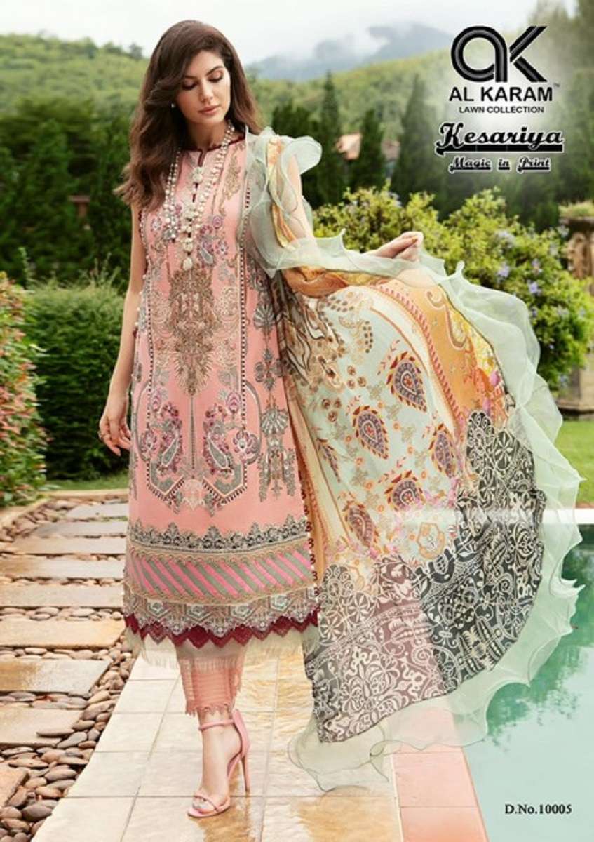 Al Karam Kesariya Vol-10 -Wholesale Dresses collection in india