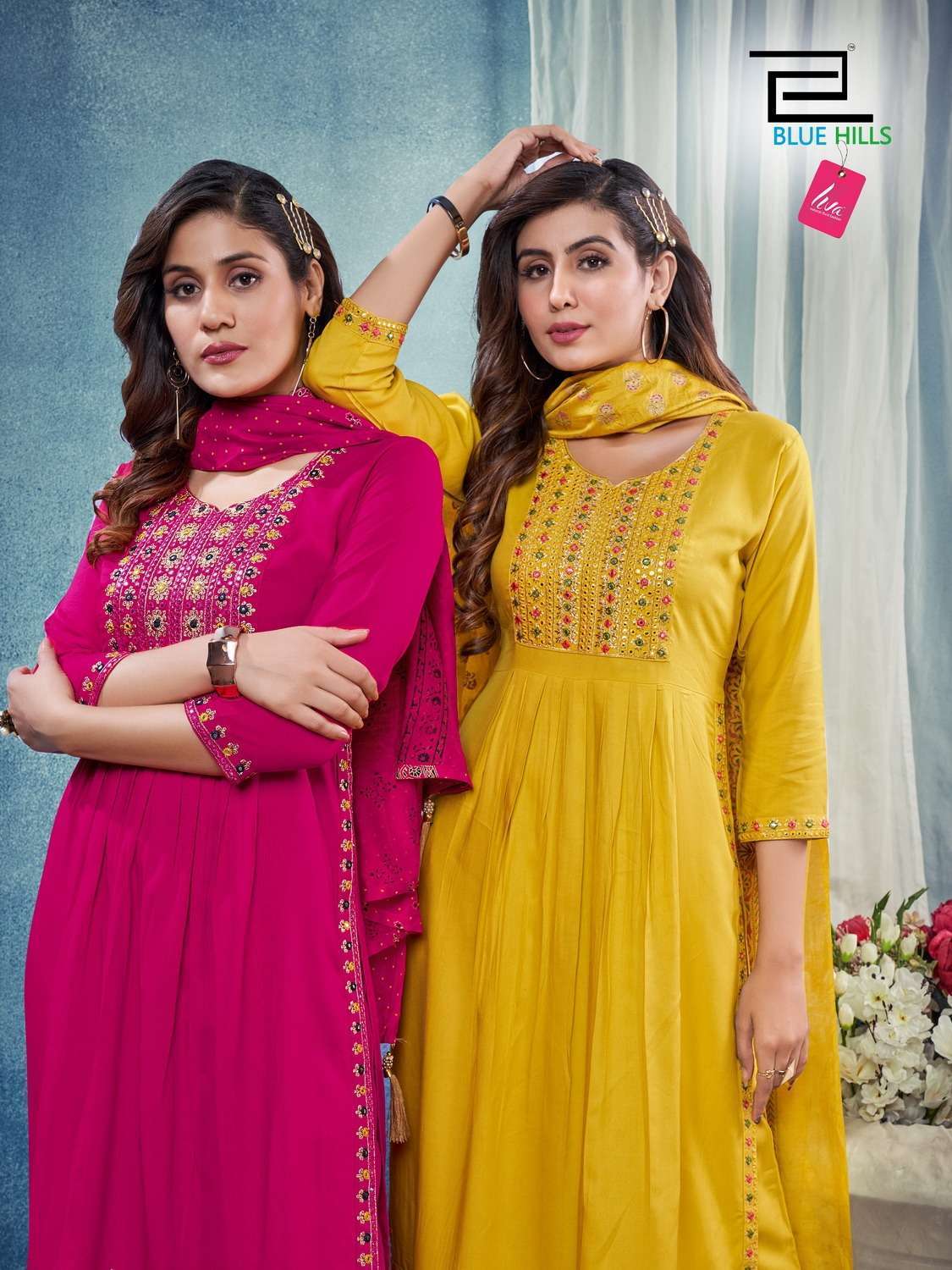 STATUS SERIES 1001 TO 1006 KURTI BY LADIES FLAVOUR DESIGNER WITH WORK RAYON  KURTIS ARE AVAILABLE AT WHOLESALE PRICE