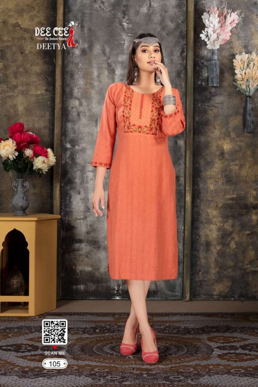 Deecee Deetya Kurti Wholesale manufacture in india