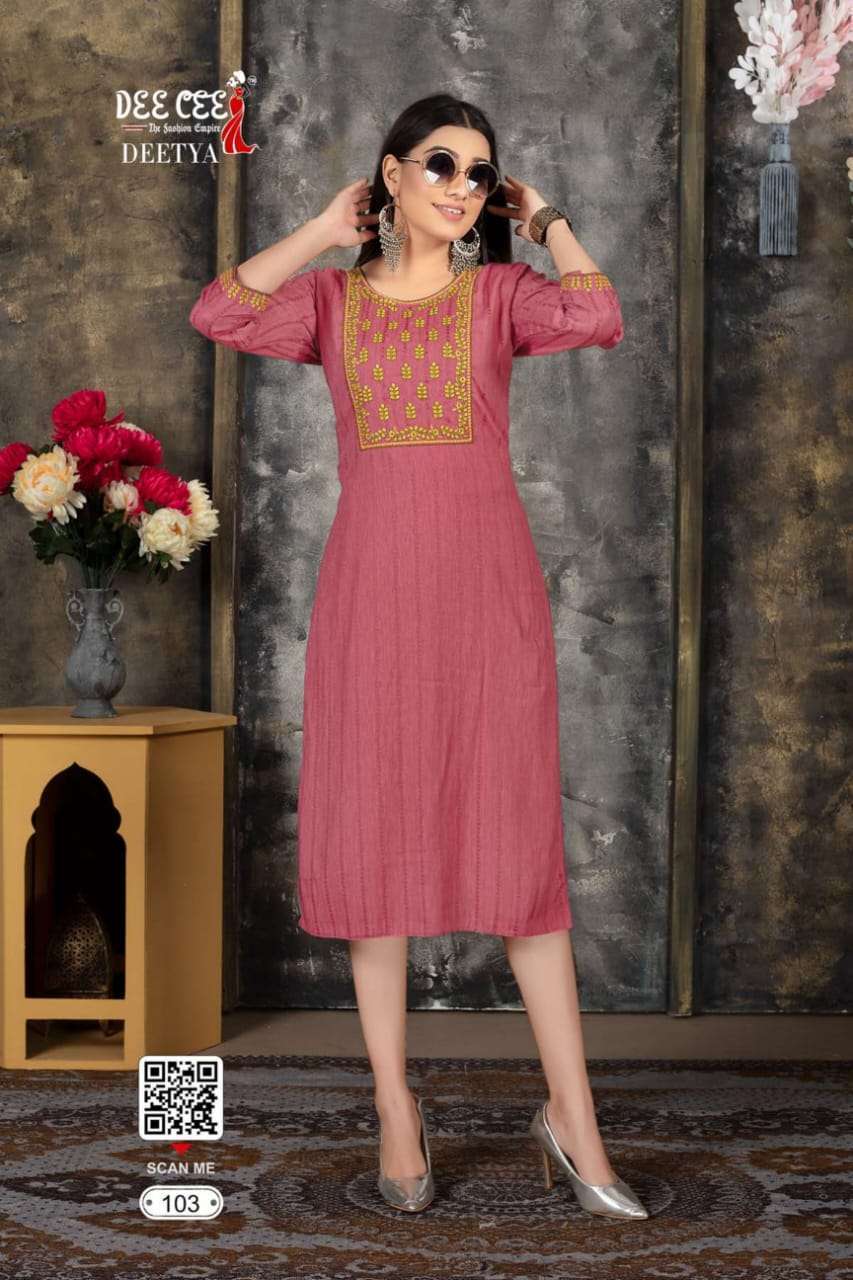 Deecee Deetya Kurti Wholesale manufacture in india