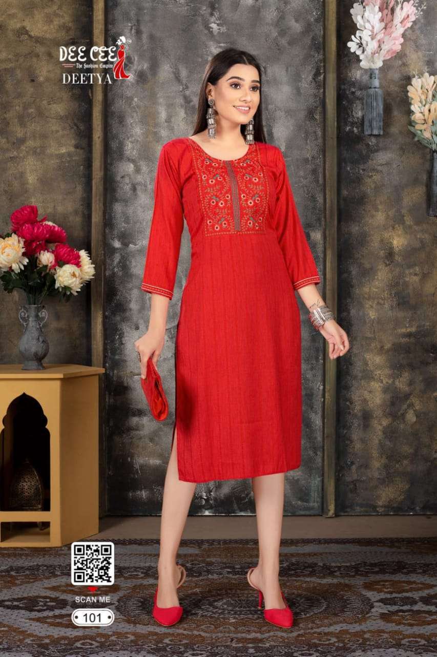 Deecee Deetya Kurti Wholesale manufacture in india