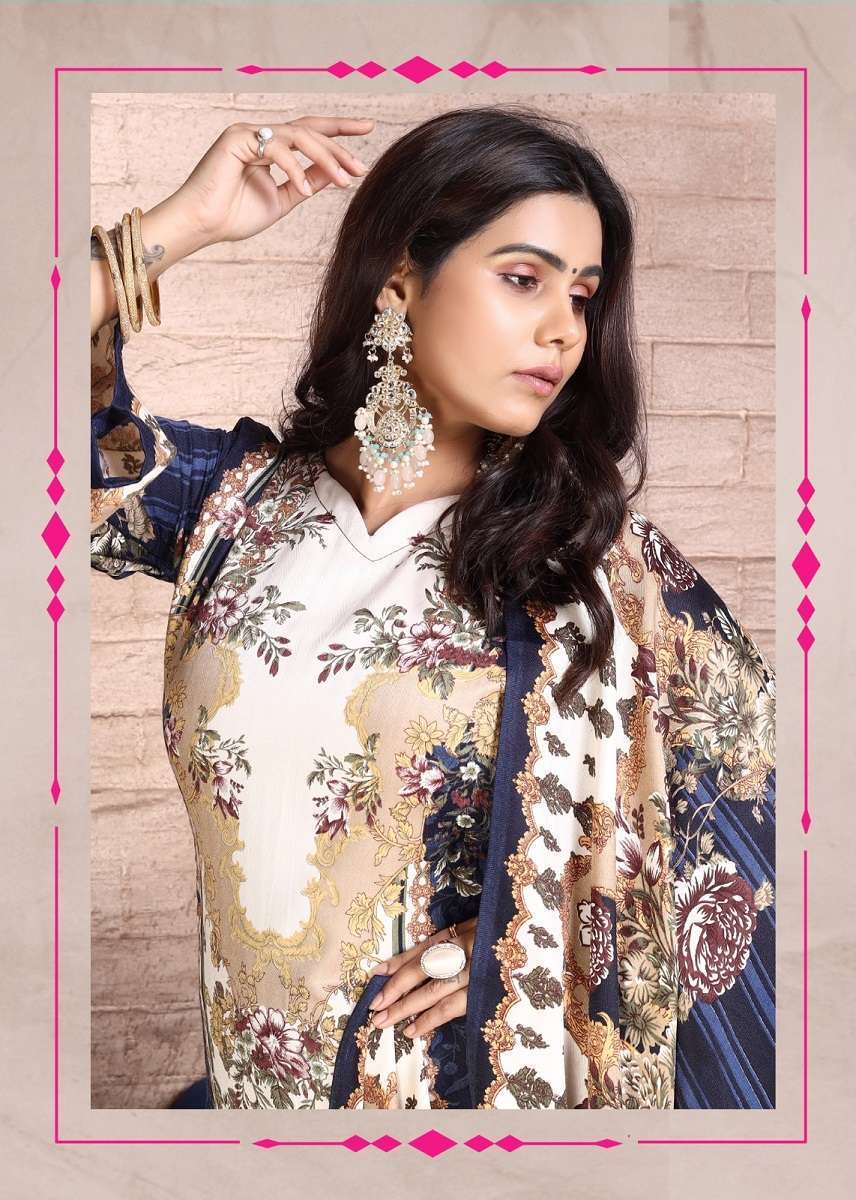 Floreon Nazar Pashmina Salwar Kameez Wholesale manufacture in india