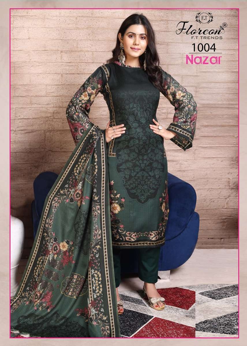 Floreon Nazar Pashmina Salwar Kameez Wholesale manufacture in india