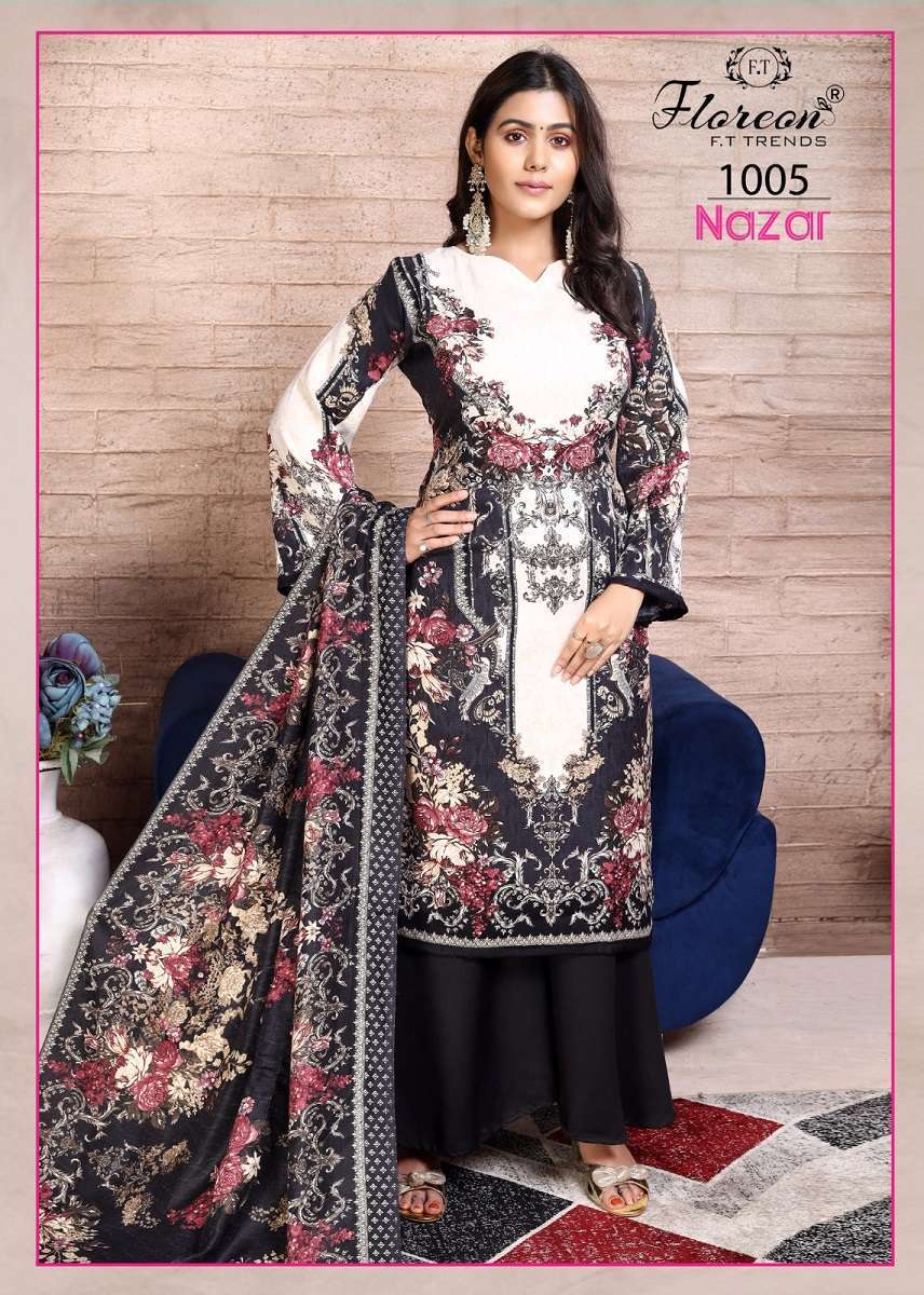 Floreon Nazar Pashmina Salwar Kameez Wholesale manufacture in india