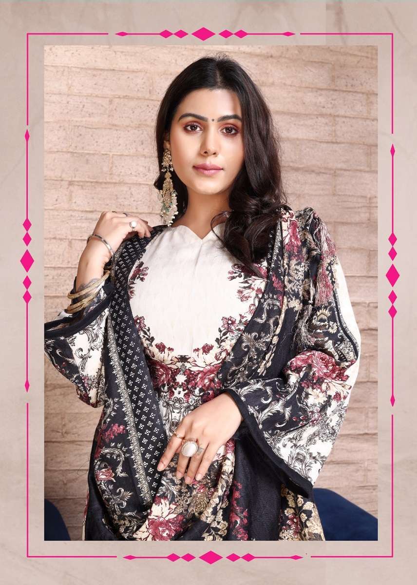 Floreon Nazar Pashmina Salwar Kameez Wholesale manufacture in india