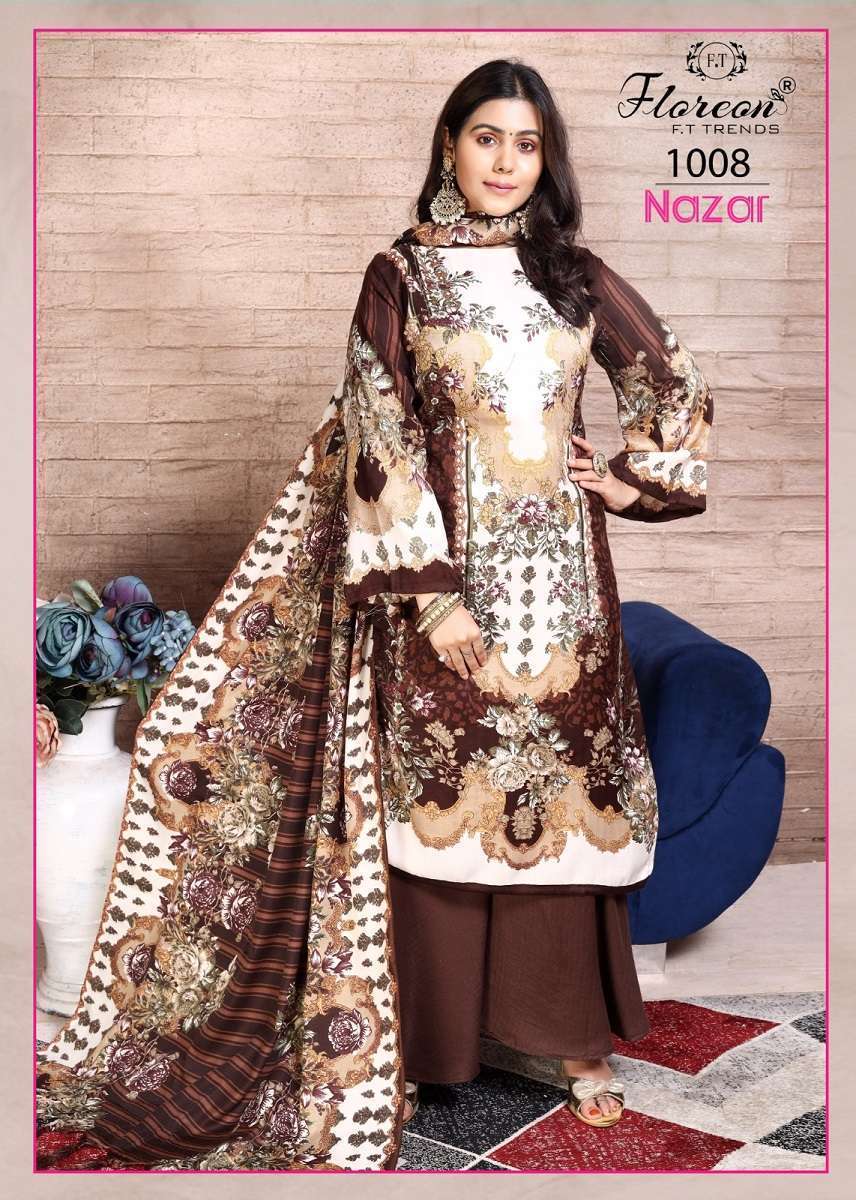 Floreon Nazar Pashmina Salwar Kameez Wholesale manufacture in india