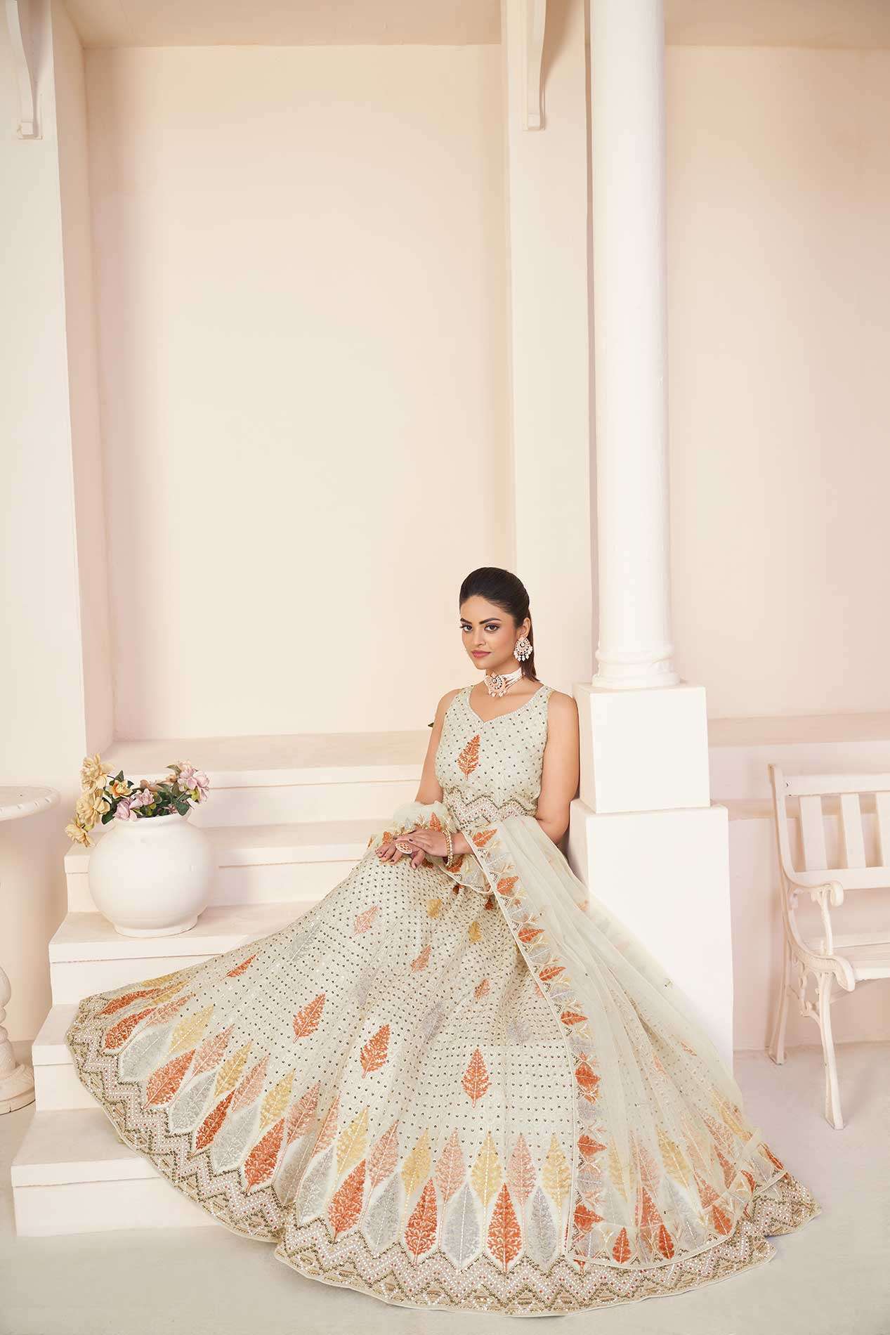 Designer Gowns at Rs.3500/Pcs in surat offer by Unique Trendz