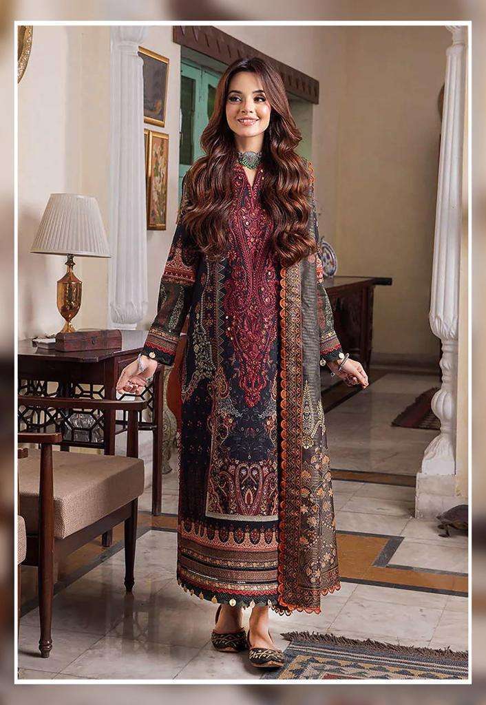 Hala Zafira Vol 4 Heavy Lawn Cotton Dress Material Indian Wholesale manufacture in india