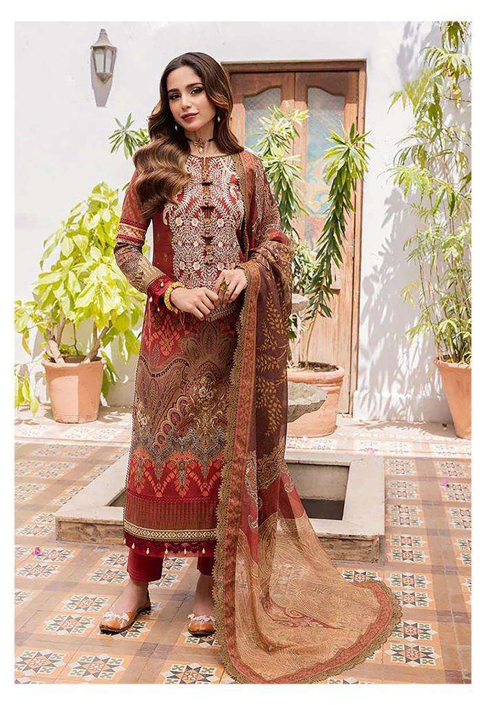 Hala Zafira Vol 4 Heavy Lawn Cotton Dress Material Indian Wholesale manufacture in india