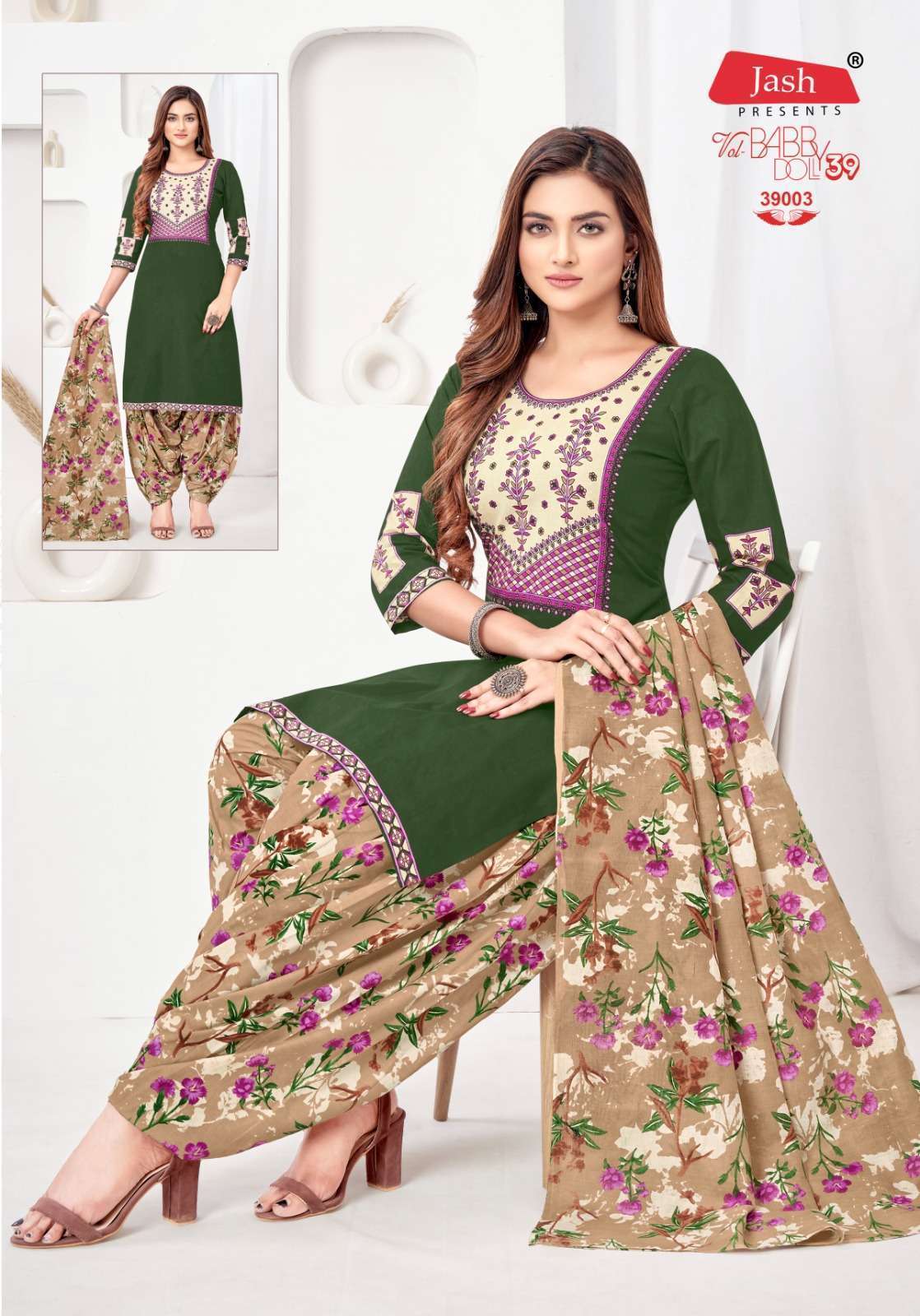 Jash Babby Doll Vol 39 Cotton Dress Material Wholesale Collection in surat