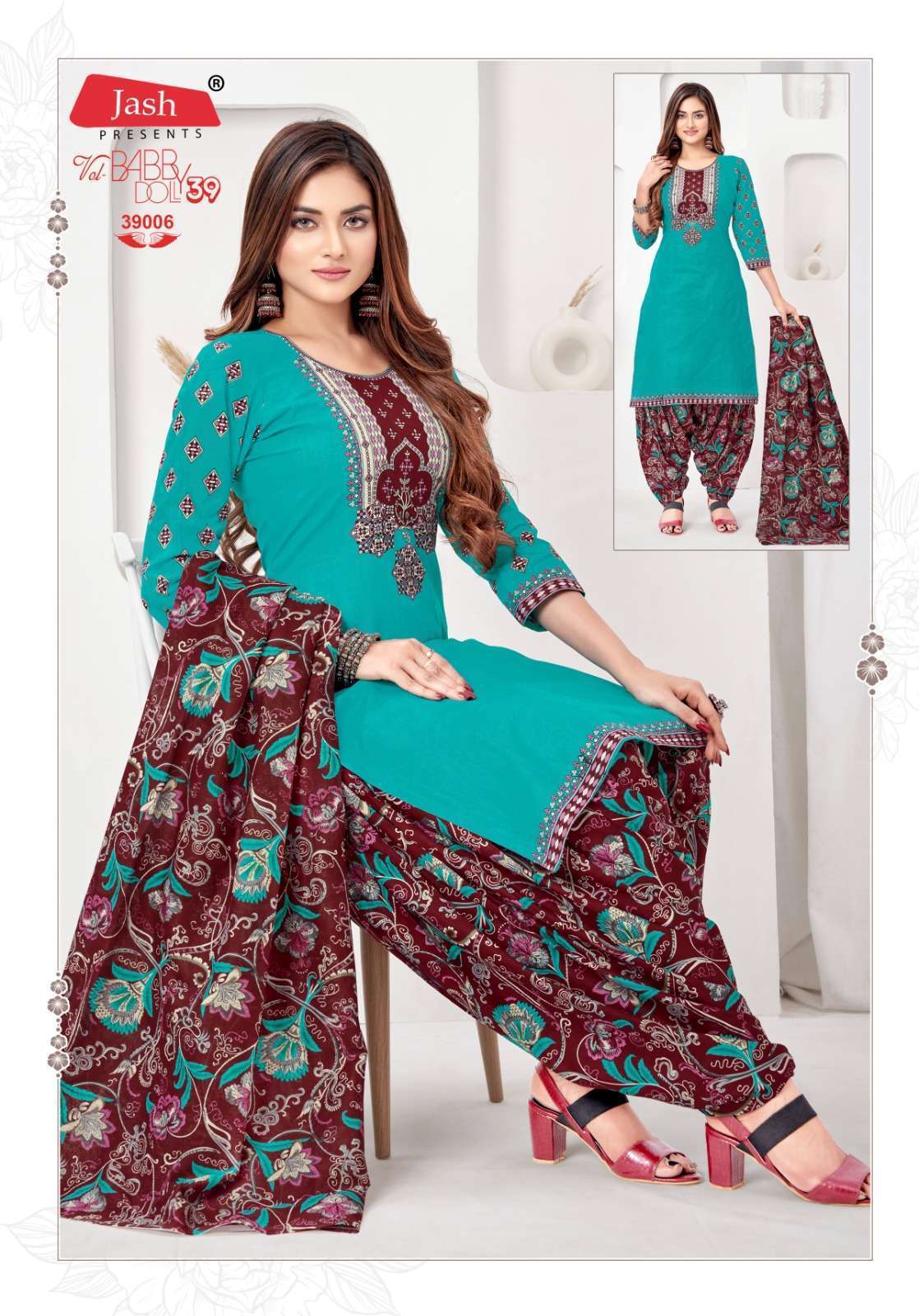 Jash Babby Doll Vol 39 Cotton Dress Material Wholesale Collection in surat