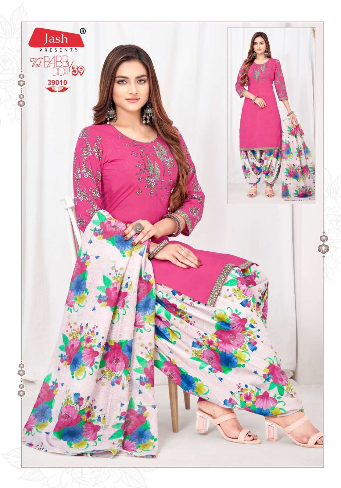 Jash Babby Doll Vol 39 Cotton Dress Material Wholesale Collection in surat