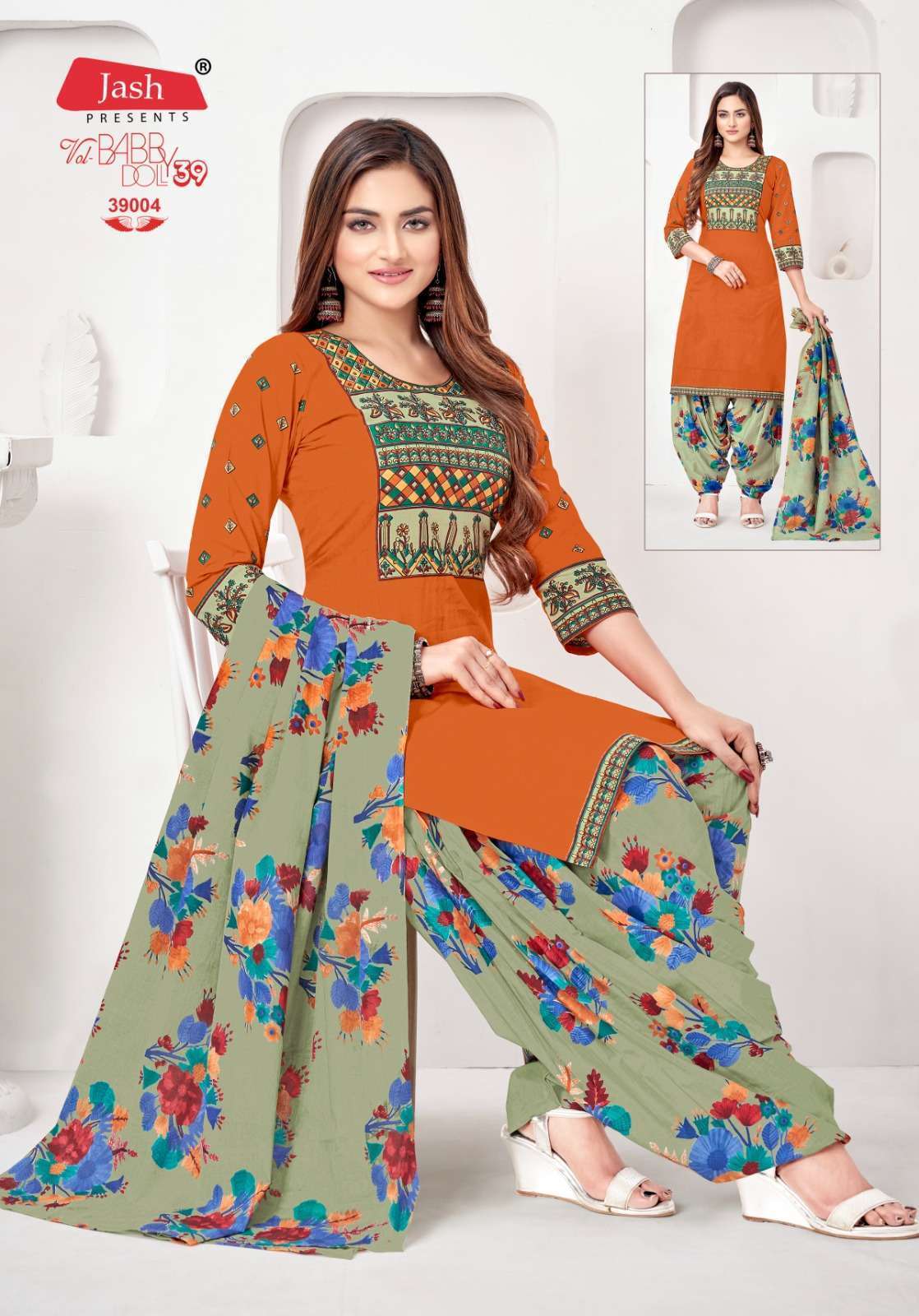 Jash Babby Doll Vol 39 Cotton Dress Material Wholesale Collection in surat