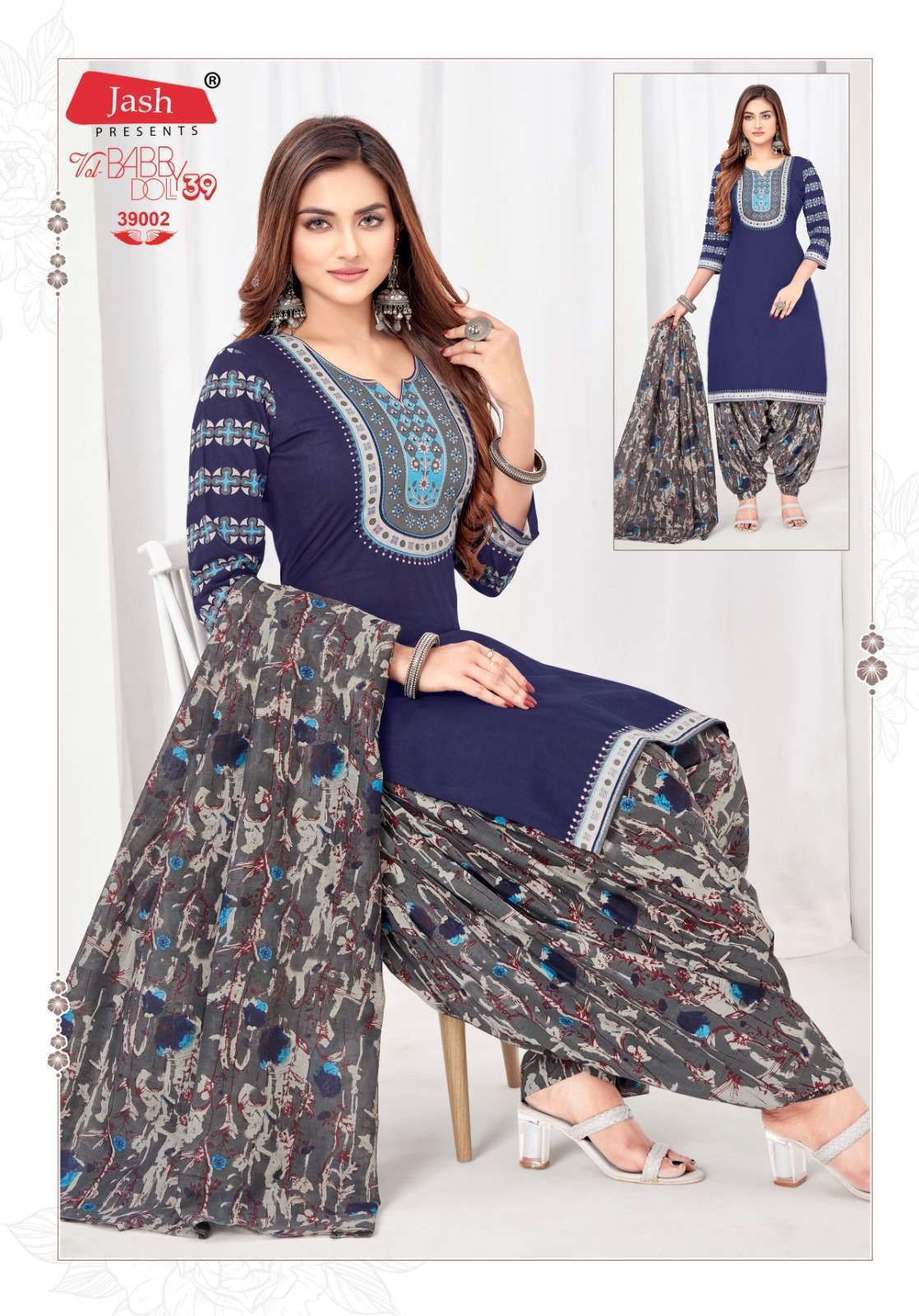 Jash Babby Doll Vol 39 Cotton Dress Material Wholesale Collection in surat