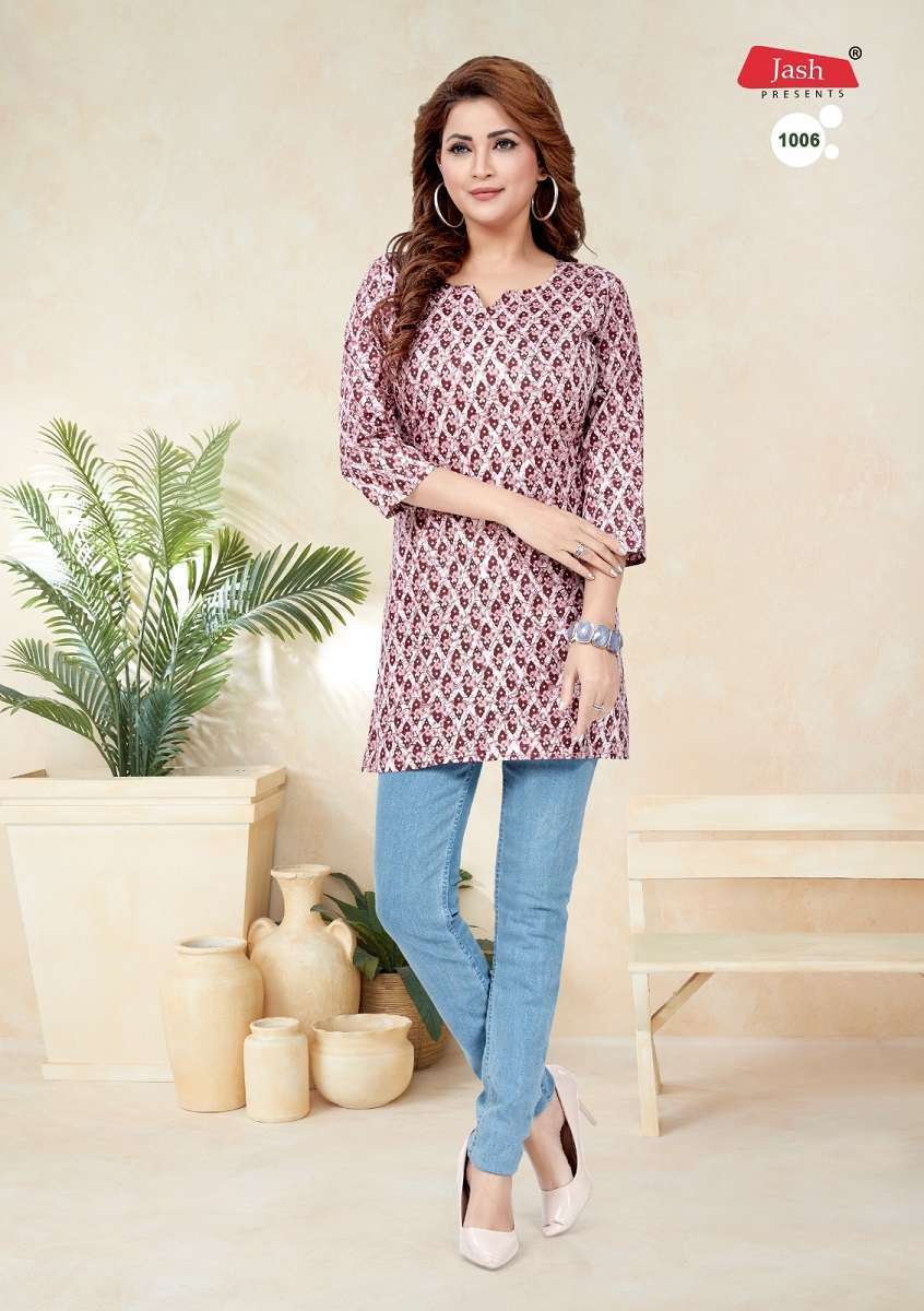 Jash Cotton Readymade Tops Wholesale manufacture in surat