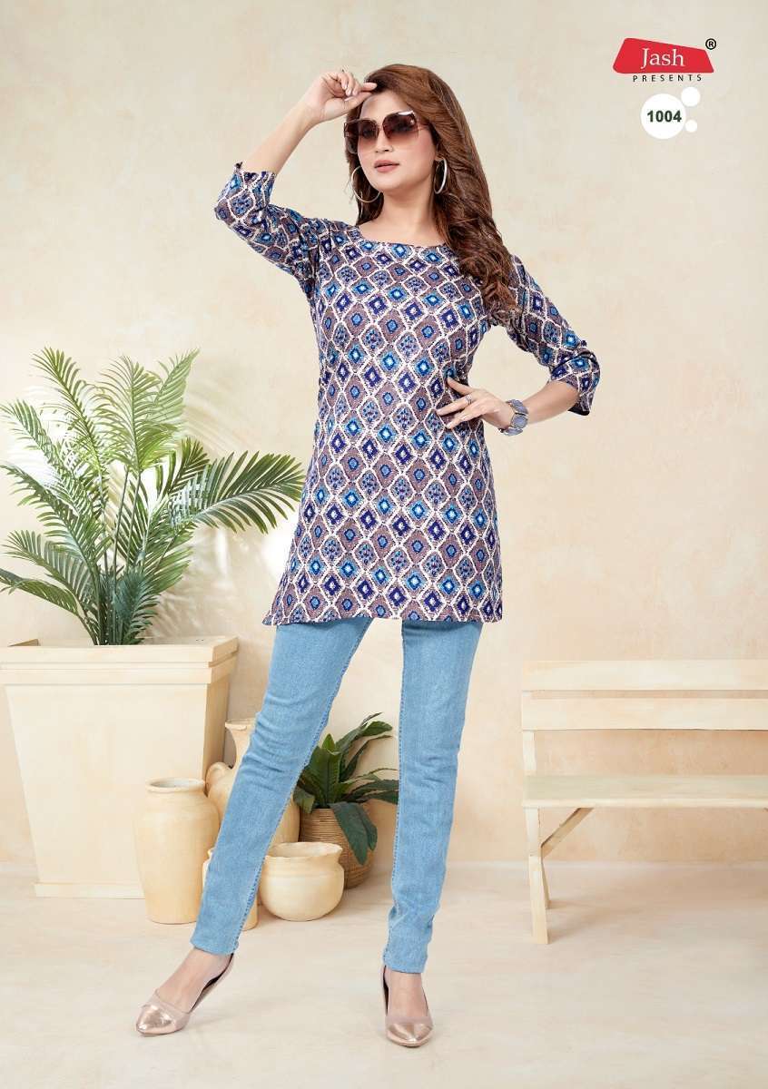 Jash Cotton Readymade Tops Wholesale manufacture in surat