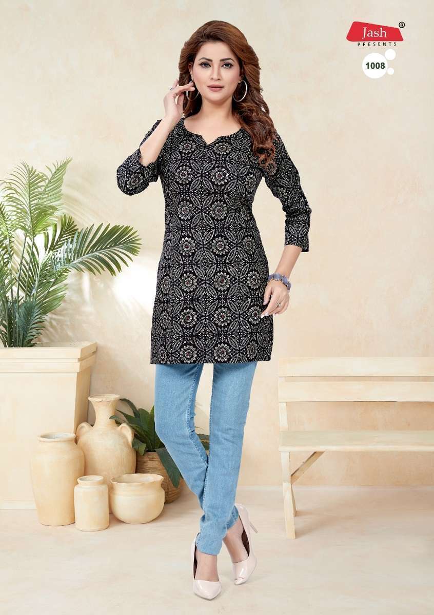 Jash Cotton Readymade Tops Wholesale manufacture in surat