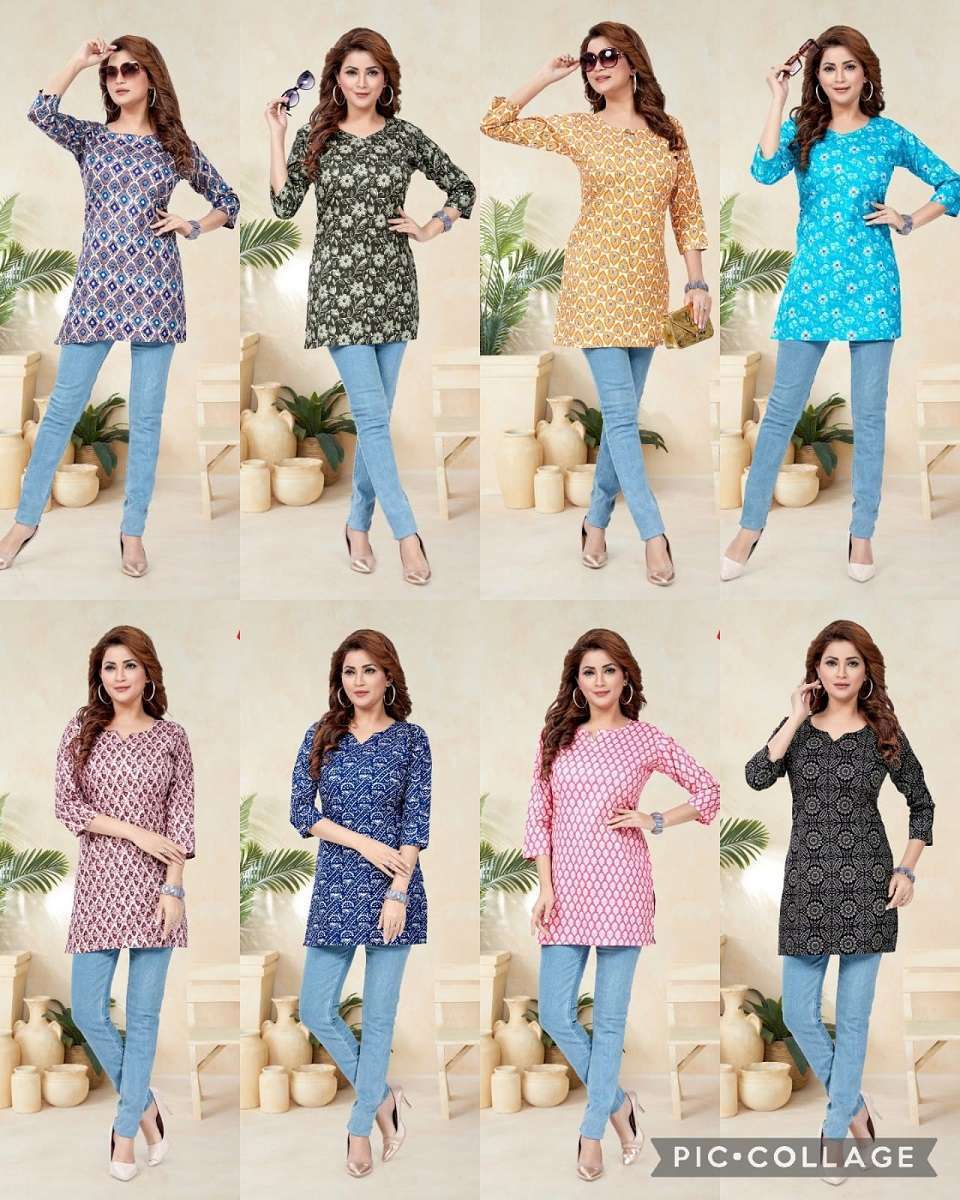 Jash Cotton Readymade Tops Wholesale manufacture in surat