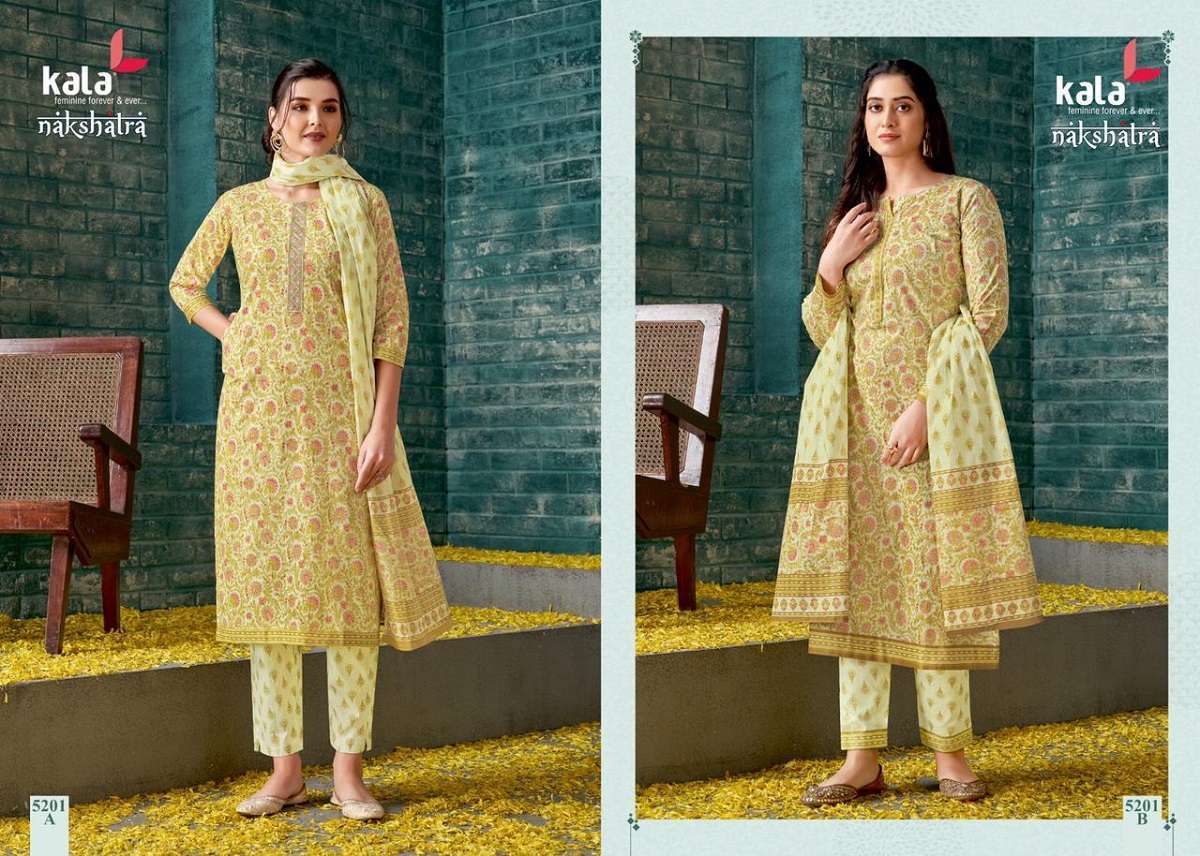 Kala Nakshatra Vol 1 Cotton Readymade Dress Wholesale  collection in india