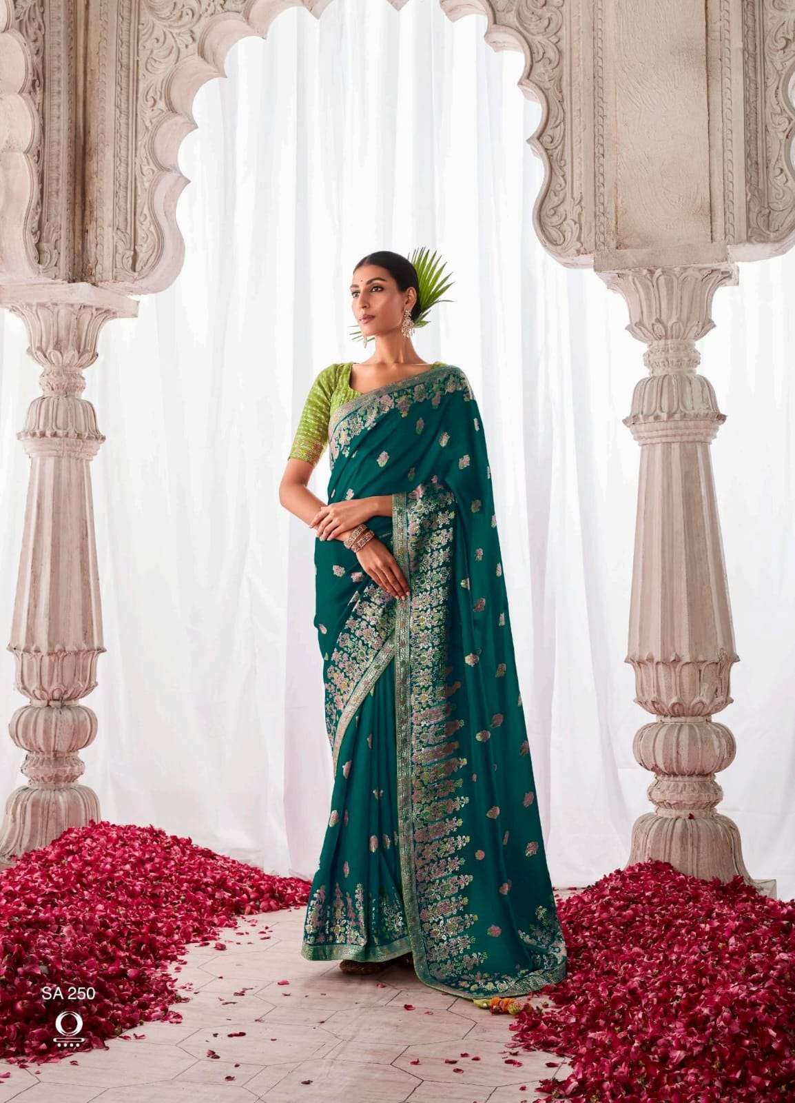 Kimora Sindhuri Asiana Dola Silk Designer Saree Wholesale manufacture in india