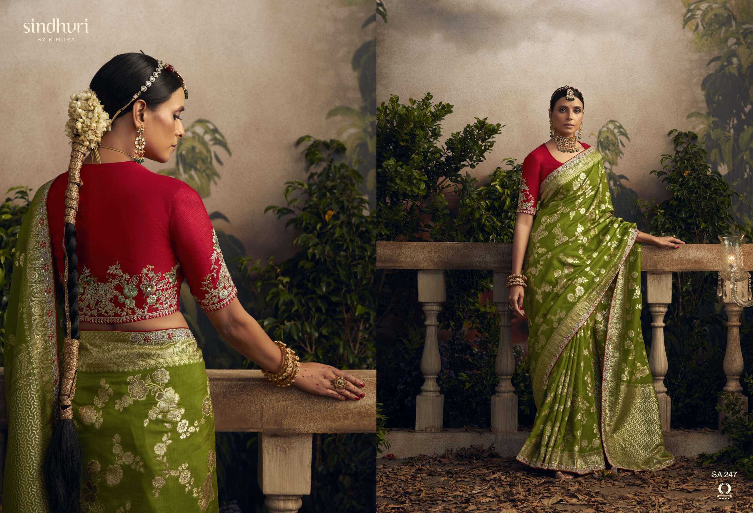 Kimora Sindhuri Radha Rani Embroidery Designer Sarees Wholesale Manufacture in india