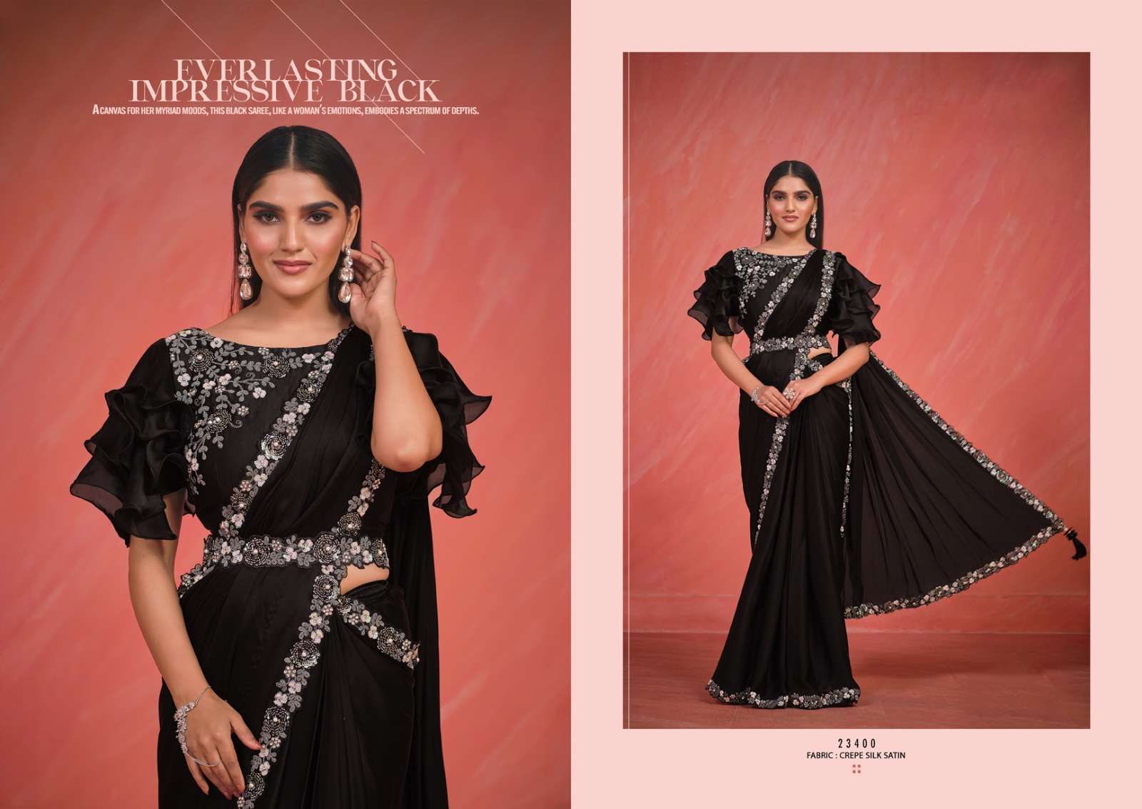 Mahotsav Mohmanthan 23400 Ready To Wear Indian Saree wholesale collection