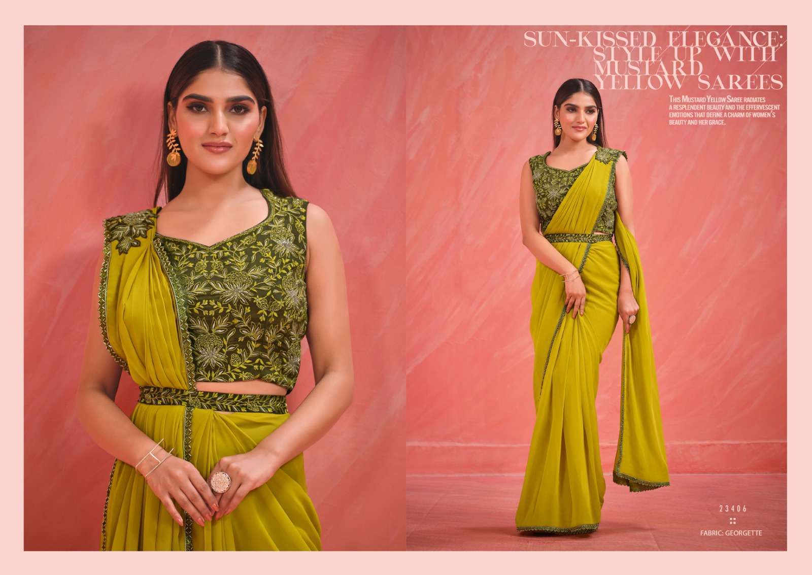 Mahotsav Mohmanthan 23400 Ready To Wear Indian Saree wholesale collection