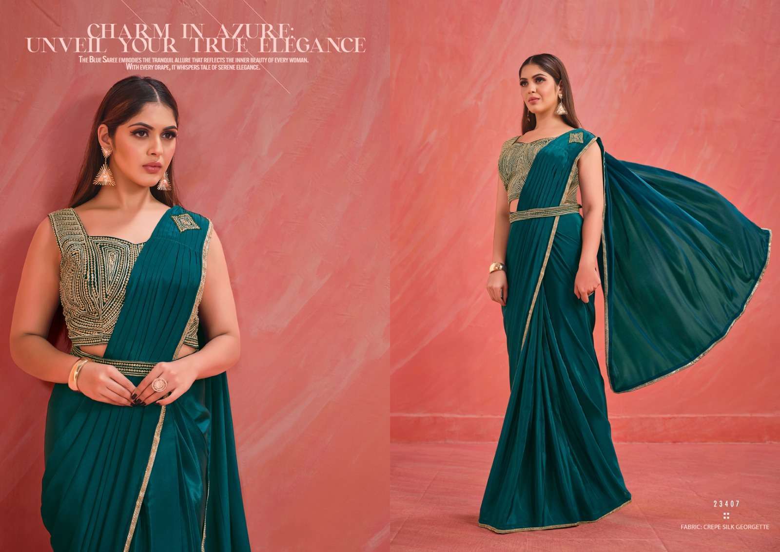 Mahotsav Mohmanthan 23400 Ready To Wear Indian Saree wholesale collection