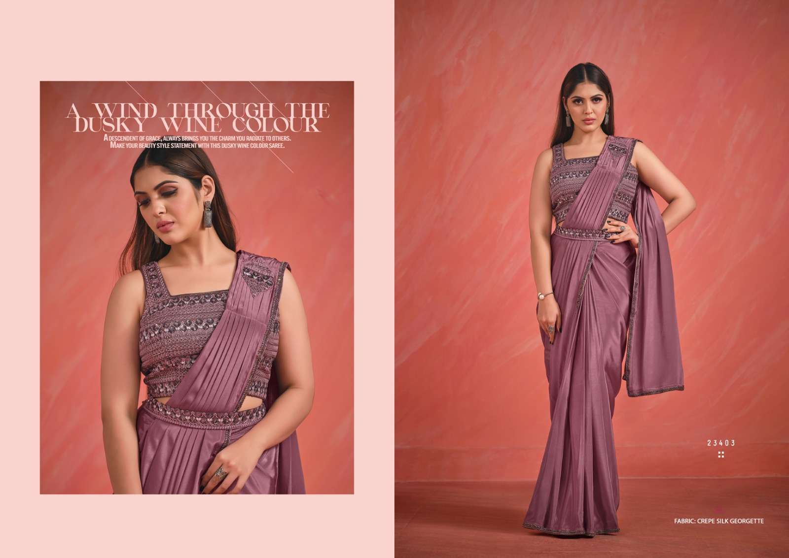Mahotsav Mohmanthan 23400 Ready To Wear Indian Saree wholesale collection