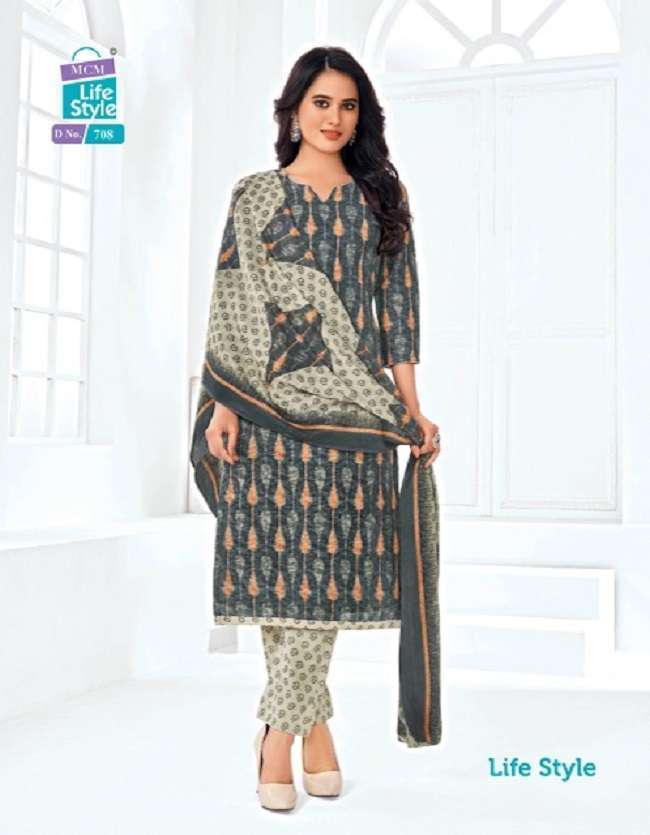 Mcm Lifestyle Vol-7-Readymade Dress Material Jacquard collection in india