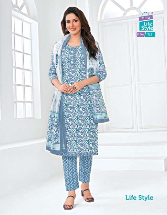 Mcm Lifestyle Vol-7-Readymade Dress Material Jacquard collection in india