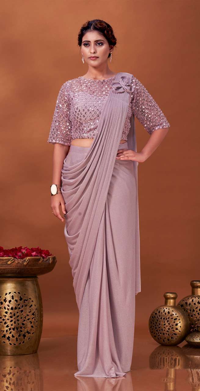 Misty 5891 Ready To Wear Saree Embroidery Work Readymade Saree Wholesale  collection in india