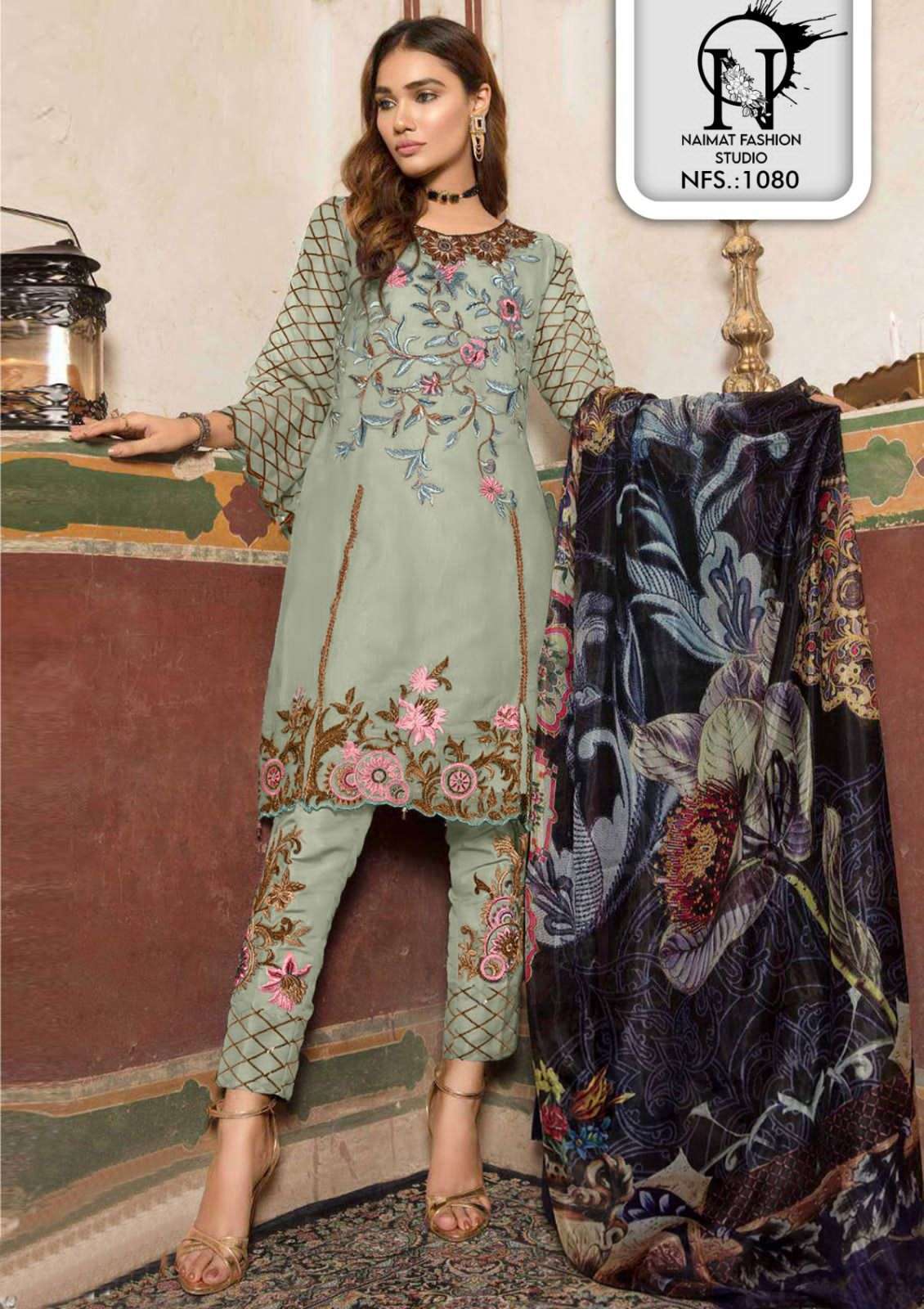 Naimat Fashion Studio 1080 Designer Pakistani Suits Wholesaler  market in india