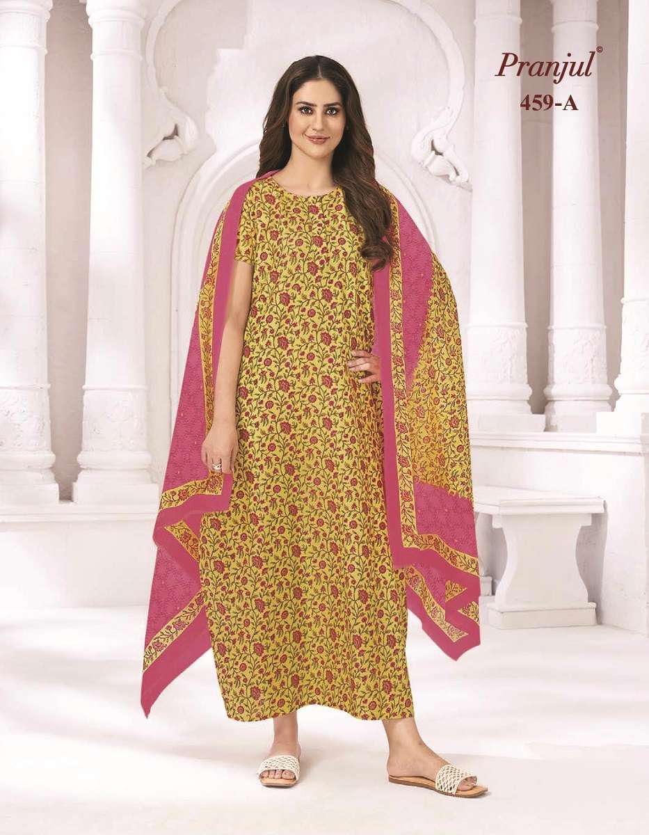 Pranjul Pratishtha Long Nighties With Dupatta -Wholesale Collection in india