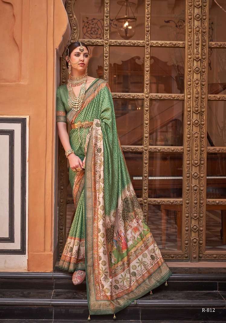 Rewaa Padmavat Vol 2 Silk Blend Designer Saree Wholesale collection in india