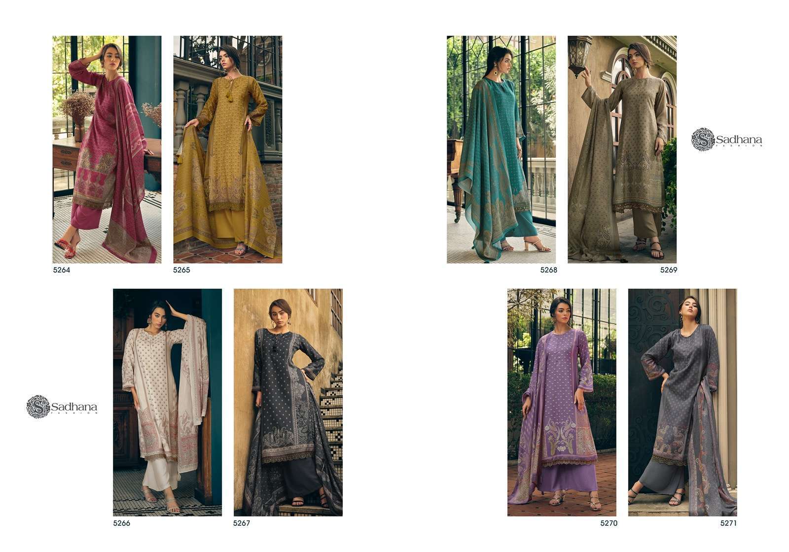 Sadhana Fashion Winter Collection Enchant Pashmina Salwar Suit Wholesale manufacture in india