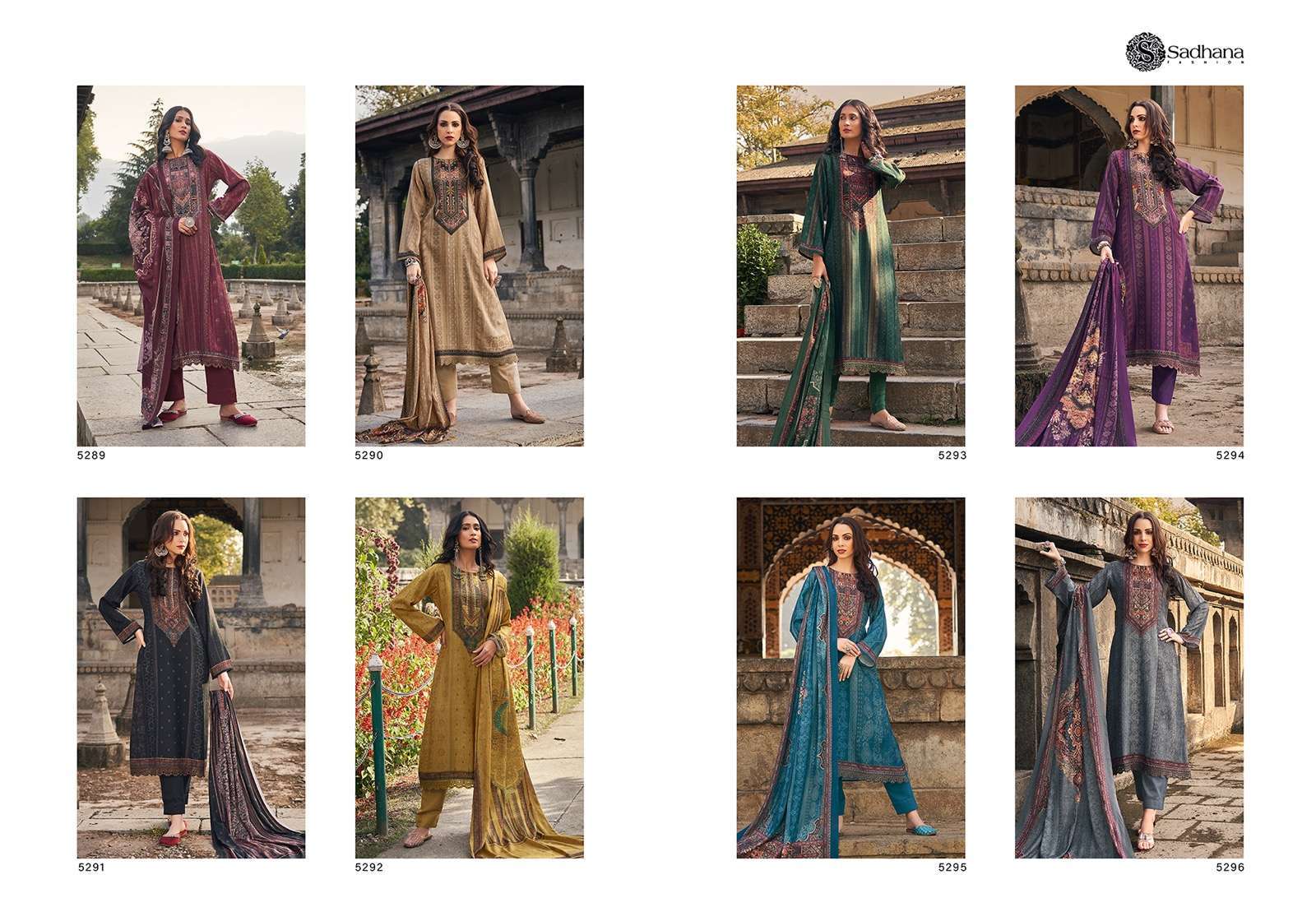 Sadhana Fashion Winter Collection Jaaeza Pashmina Salwar Kameez Wholesale manufacture in india