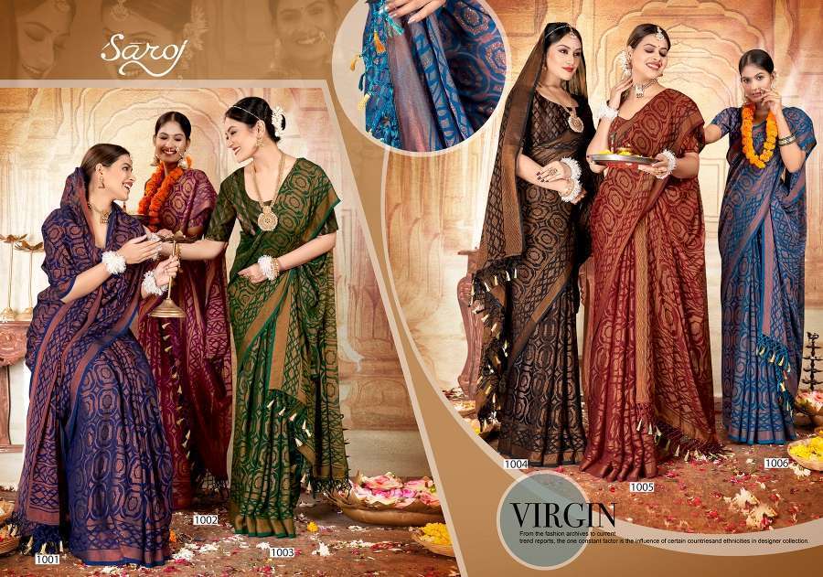 Saroj Ghungroo Vol 2 Fancy Fabric Designer Saree Wholesale  market in india
