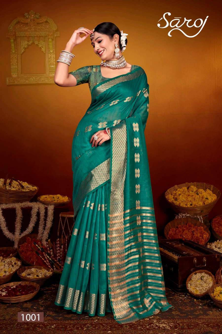 Saroj Godhavari Vol-1 Designer Cotton Saree Wholesale manufacture in india